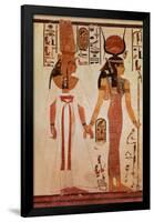 Egyptian Art, Nefertari-null-Framed Poster