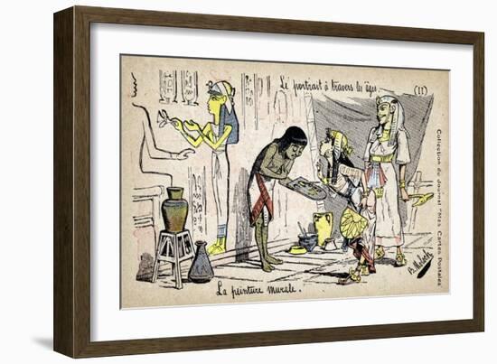 Egyptian Art-Moloch-Framed Giclee Print