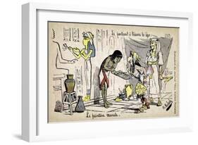 Egyptian Art-Moloch-Framed Giclee Print