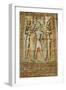 Egyptian Bas-Relief-null-Framed Art Print