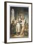 Egyptian Belly Dancer, from Souvenir of Cairo, 1862-Amadeo Preziosi-Framed Giclee Print