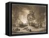 Egyptian Campaign Battle of the Nile-George Arnald-Framed Stretched Canvas