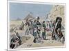Egyptian Campaign Napoleon with the Savants Contemplates the Antiquities of Egypt-Maurice Orange-Mounted Art Print