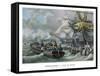 Egyptian Campaign to Assure His Supply Lines Napoleon Takes Malta from the Governing Order-Gudin-Framed Stretched Canvas