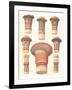 Egyptian Capitals-Owen Jones-Framed Art Print