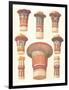 Egyptian Capitals-Owen Jones-Framed Art Print