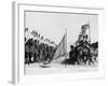 Egyptian Cavalry Rehearse Investiture Parade-null-Framed Photographic Print