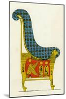 Egyptian Chair-null-Mounted Art Print
