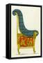 Egyptian Chair-null-Framed Stretched Canvas