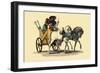 Egyptian Chariot-J. Gardner Wilkinson-Framed Art Print