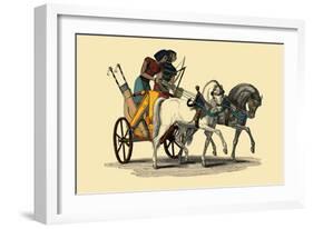 Egyptian Chariot-J. Gardner Wilkinson-Framed Art Print