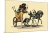 Egyptian Chariot-J. Gardner Wilkinson-Mounted Art Print