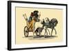 Egyptian Chariot-J. Gardner Wilkinson-Framed Art Print