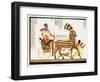 Egyptian Chariots II-Jean Francois Champollion-Framed Art Print