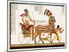 Egyptian Chariots II-Jean Francois Champollion-Mounted Art Print
