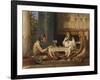 Egyptian Chessplayers-Sir Lawrence Alma-Tadema-Framed Giclee Print