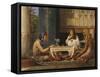 Egyptian Chessplayers-Sir Lawrence Alma-Tadema-Framed Stretched Canvas