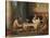 Egyptian Chessplayers-Sir Lawrence Alma-Tadema-Stretched Canvas