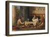 Egyptian Chessplayers-Sir Lawrence Alma-Tadema-Framed Giclee Print