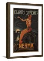 Egyptian Cigarettes Nerma, 1924-Gaspar Camps-Framed Giclee Print