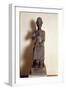 Egyptian Civilization, Black Basalt Statue of Pharaoh Ramses II, from Karnak-null-Framed Giclee Print