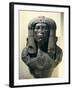 Egyptian Civilization, Diorite Bust of Amenemhat Iii, from Fayum-null-Framed Giclee Print