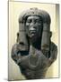 Egyptian Civilization, Diorite Bust of Amenemhat Iii, from Fayum-null-Mounted Giclee Print