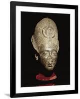 Egyptian Civilization, Head of Pharaoh Ramses II-null-Framed Giclee Print