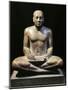 Egyptian Civilization, Saitic Period, Quartzite Statue of Petamenophis as Scribe, from Karnak-null-Mounted Giclee Print