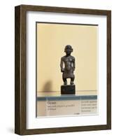 Egyptian Civilization. Wooden Statue of a Dwarf-null-Framed Giclee Print