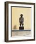 Egyptian Civilization. Wooden Statue of a Dwarf-null-Framed Giclee Print