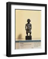 Egyptian Civilization. Wooden Statue of a Dwarf-null-Framed Giclee Print