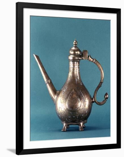 Egyptian Container in Bronze, C14th Century-null-Framed Photographic Print