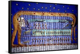Egyptian Cosmos-null-Framed Stretched Canvas