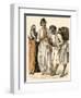 Egyptian Couple Buying a Drink from a Water-Seller in Port-Said, Egypt-null-Framed Giclee Print