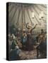 Egyptian Dancer in a Tent, 1863-Willem de Famars Testas-Stretched Canvas