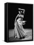 Egyptian Dancer Samia Gamal, Thrusting Sidewise to Make a Lassolike Pattern-Loomis Dean-Framed Stretched Canvas