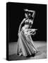 Egyptian Dancer Samia Gamal, Thrusting Sidewise to Make a Lassolike Pattern-Loomis Dean-Stretched Canvas