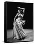 Egyptian Dancer Samia Gamal, Thrusting Sidewise to Make a Lassolike Pattern-Loomis Dean-Framed Stretched Canvas