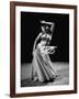 Egyptian Dancer Samia Gamal, Thrusting Sidewise to Make a Lassolike Pattern-Loomis Dean-Framed Photographic Print