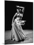 Egyptian Dancer Samia Gamal, Thrusting Sidewise to Make a Lassolike Pattern-Loomis Dean-Mounted Photographic Print