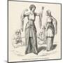 Egyptian Dancing Girls - Ghawazee or Ghazeeyehs-null-Mounted Art Print