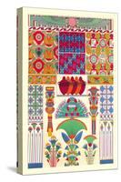 Egyptian Decor-Racinet-Stretched Canvas