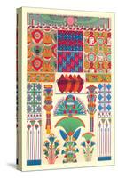 Egyptian Decor-Racinet-Stretched Canvas