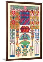 Egyptian Decor-Racinet-Framed Art Print