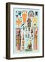 Egyptian Design-Racinet-Framed Art Print