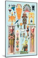 Egyptian Design-Racinet-Mounted Art Print