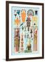 Egyptian Design-Racinet-Framed Art Print