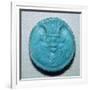 Egyptian faience amulet. Artist: Unknown-Unknown-Framed Giclee Print
