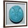 Egyptian faience amulet. Artist: Unknown-Unknown-Framed Giclee Print